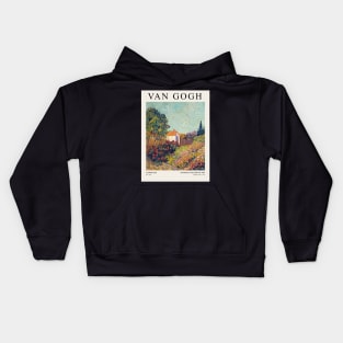 Vincent van Gogh Landscape (1925–1928) Exhibition Kids Hoodie